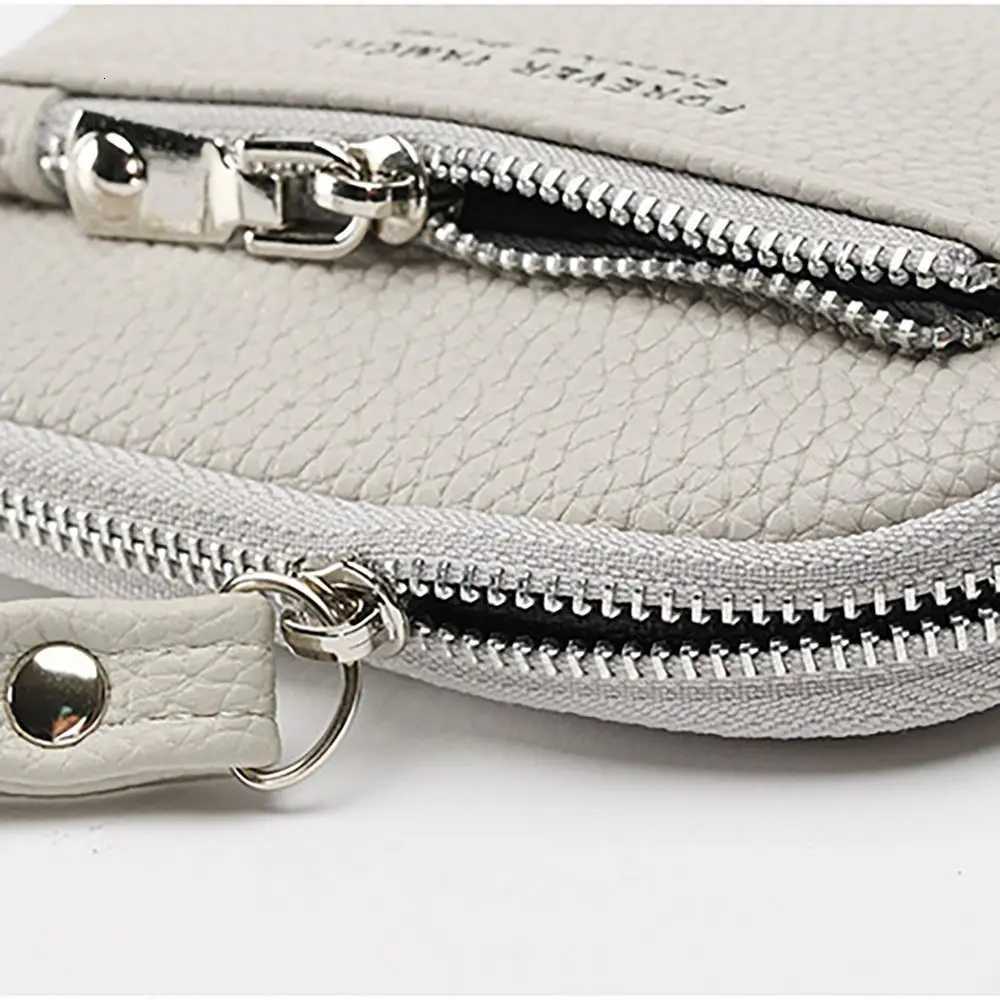 Softer Leather Waterproof Pocket Purse Wen Mey Coin Purse Thin Zipper Wear-resistant Wallet Mey Bag Y251213