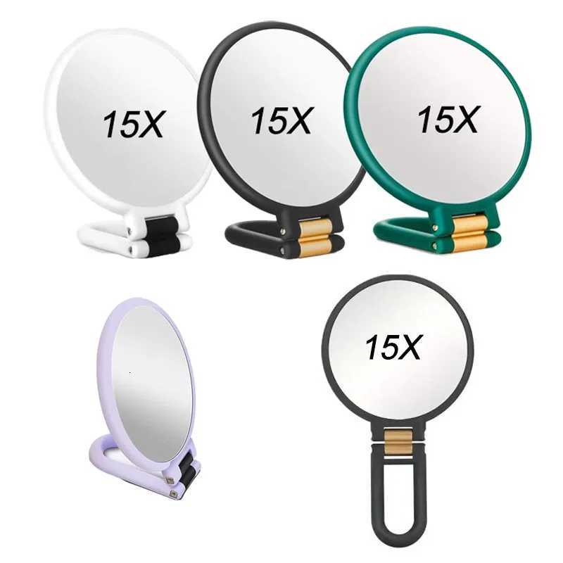 New 2/5/10/15x Magnifying Makeup Mirror Womens Pocket Mirror Small Folding Mirror for Table HUAZJ06T251213