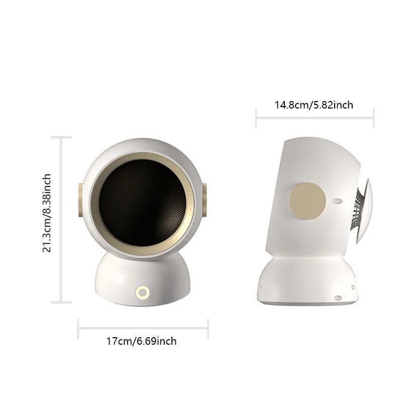 1200W Electric Heater Portable Desktop Fan Heater Heating Warm Air Blower Mini Radiator Home Office Warmer Machine for Winter Y251213