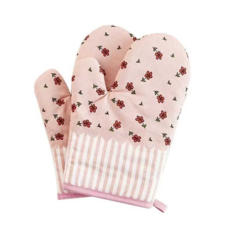 Baking Kitchen Tools - Oven Mitts Anti - Hot Gloves Pad Oven Microwave Insation Mat 1Pcs H251212