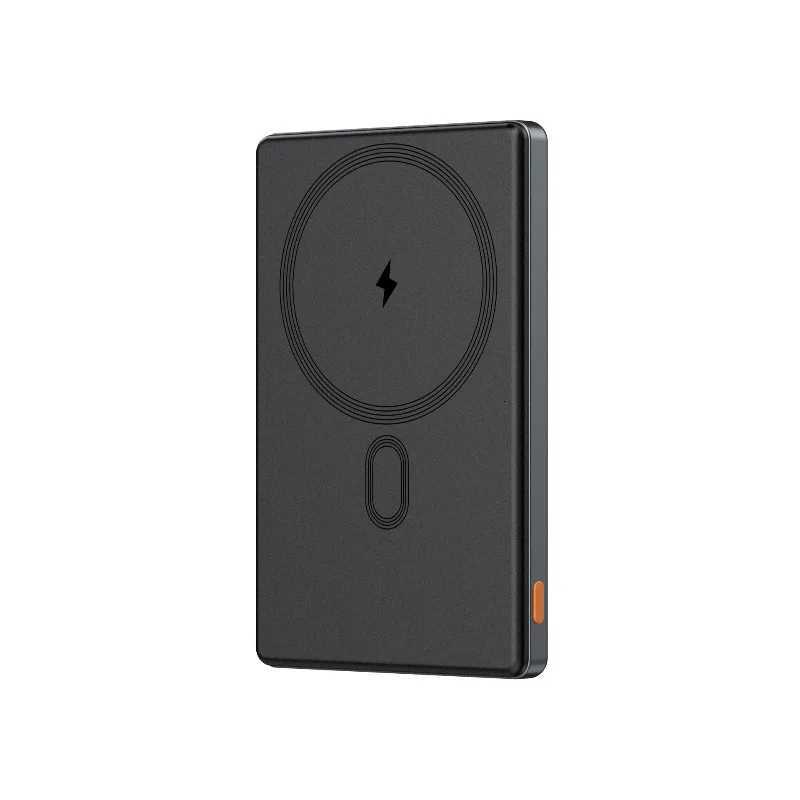 tra Thin Magnetic Wireless Power Bank 10000mAh Aluminum Alloy Portable Charger with rectional er Fast Charging H251213