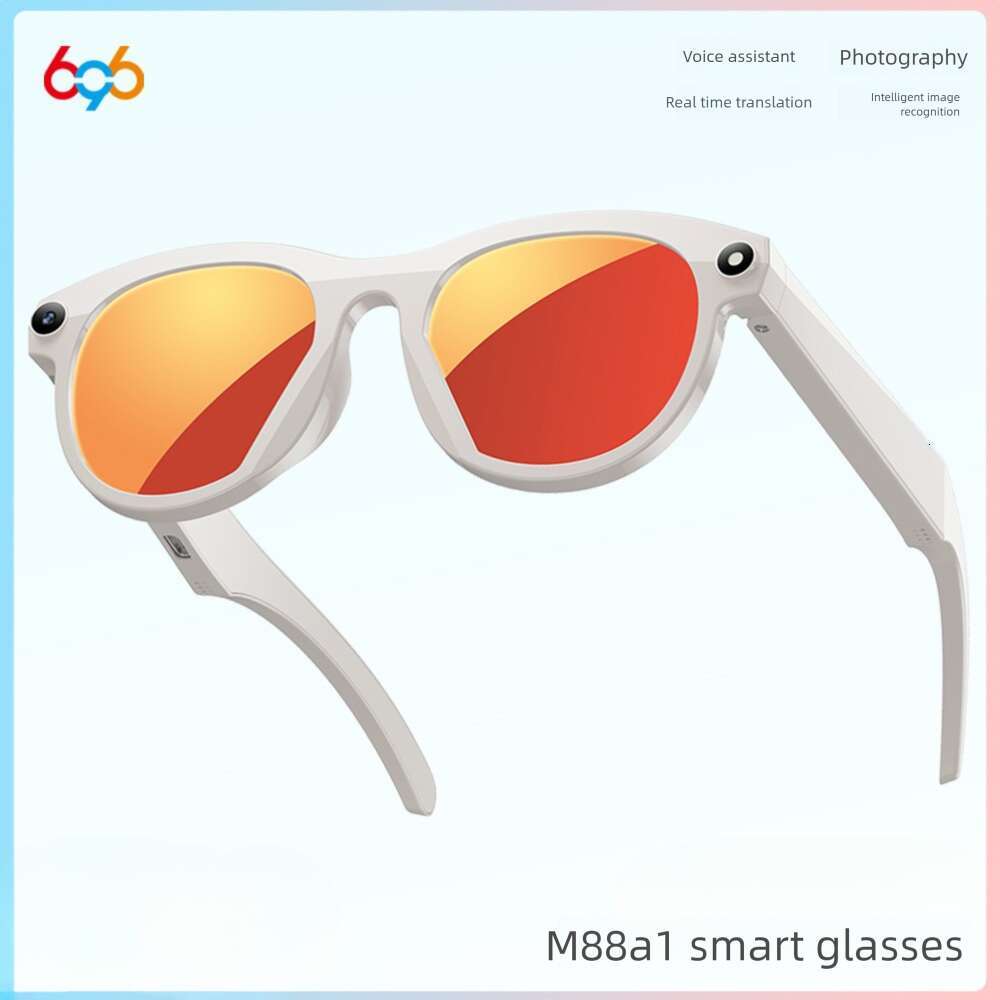 Famous Brand New Glasses Bluetooth Call Music Playback Voice Assistant AI Translation Photo Recording Direct Transmission
