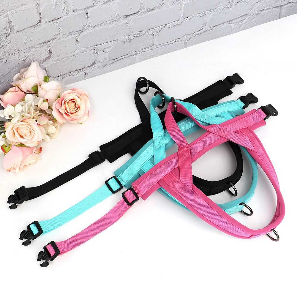 Soft Padded Nylon Dog Harness No Pull Dog Harnesses Vest Adjustable Pet Puppy Pug Harness Durable Vest For Small Medium Dogs M251213