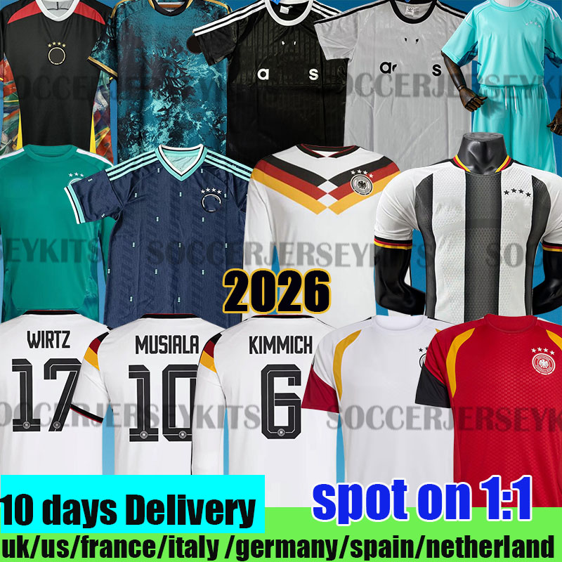 germany jersey 2026 world cup 4XL Germany 125TH Kit alemania euro soccer jersey deutschland trikot germany football shirt Deutschland maillot allemagne EM trikots
