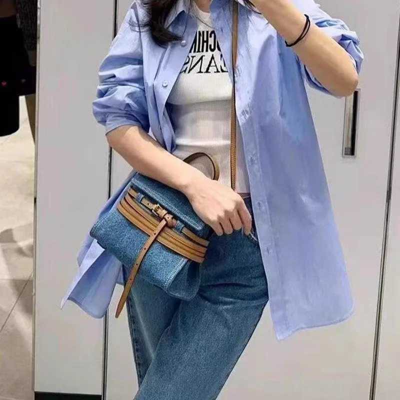 2025 New Cowboy Small Bag Female Fashion Single Shoulder Crossbody Armpit Bags Luxury Handbags Purses Bolsos VintageT251213