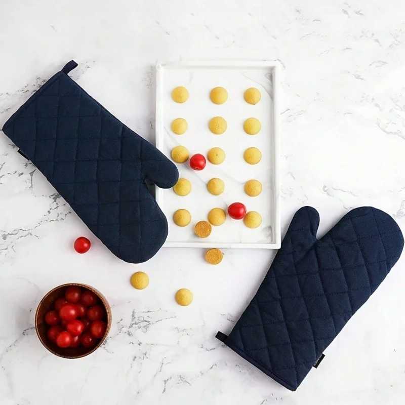4-piece set of oven gloves with high heat resistance thick kitchen extension oven gloves for kitchen baking H251212