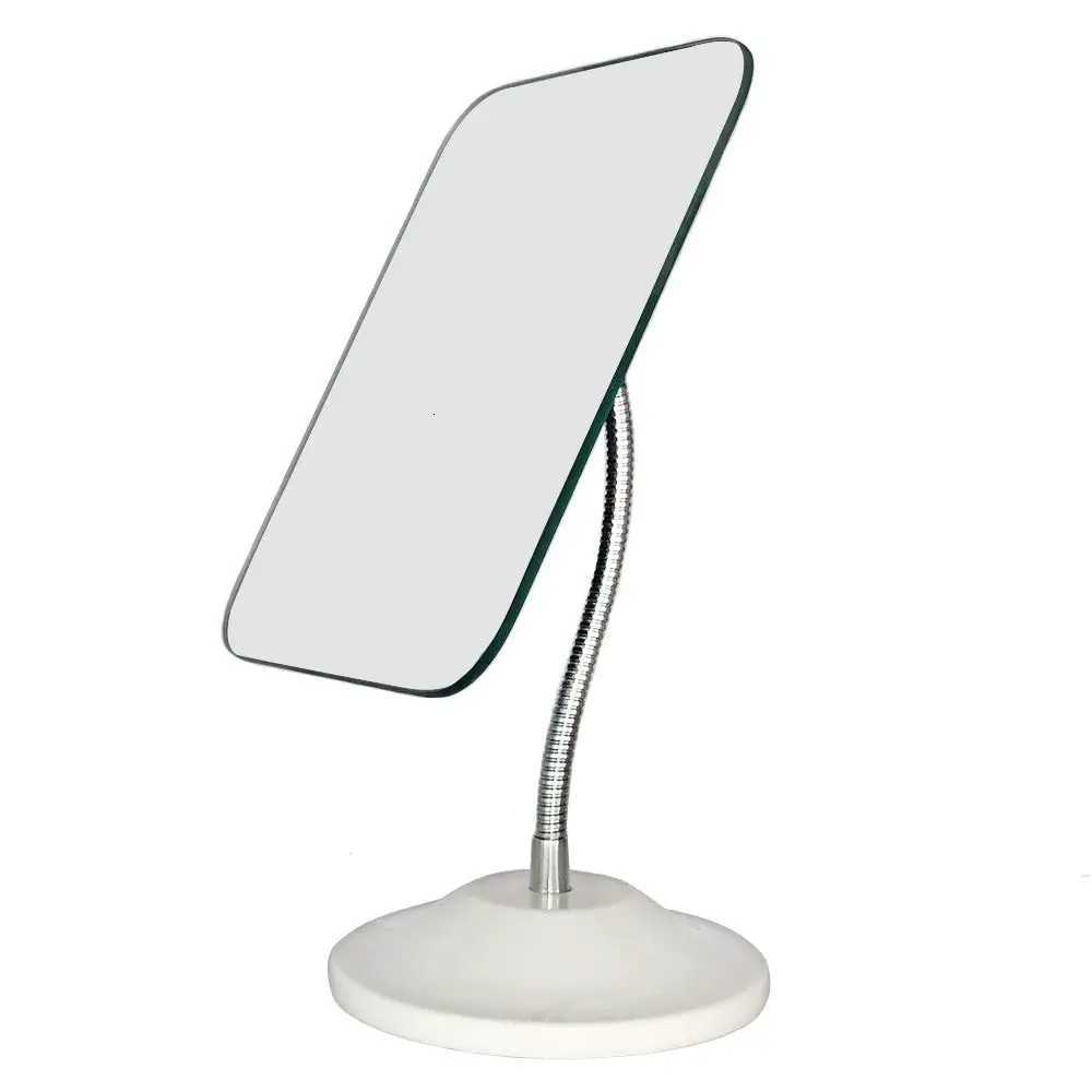 Adjustable Flexible Gooseneck Makeup Mirror 360Rotation Folding Portable Desk Vanity Mirror Shower Shaving Cosmetic MirrorT251213