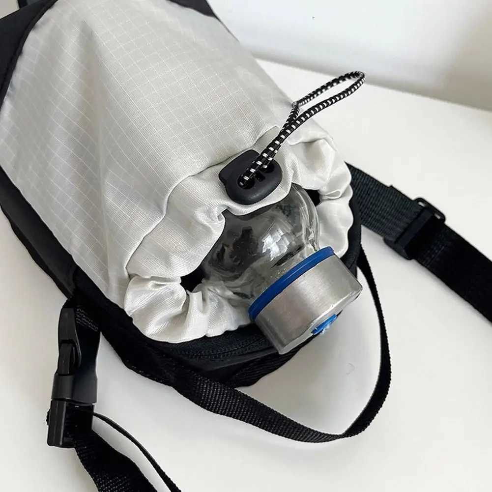 Nylon Sling Bag Water bottle bag Waterproof Outdoor Travel Pouch New Canvas Casual Crossbody Bag Fashion Bag Shoulder BagsT251213