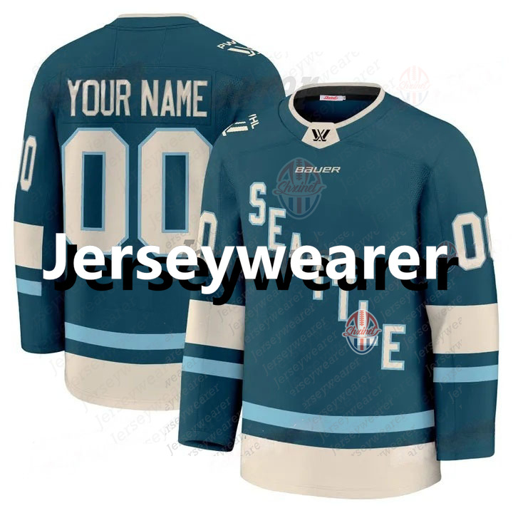 Personalized Custom Seattle Torrent Hockey Jersey Hilary Knight Alex Carpenter Corinne Schroeder Hannah Bilka Cayla Barnes Women Youth