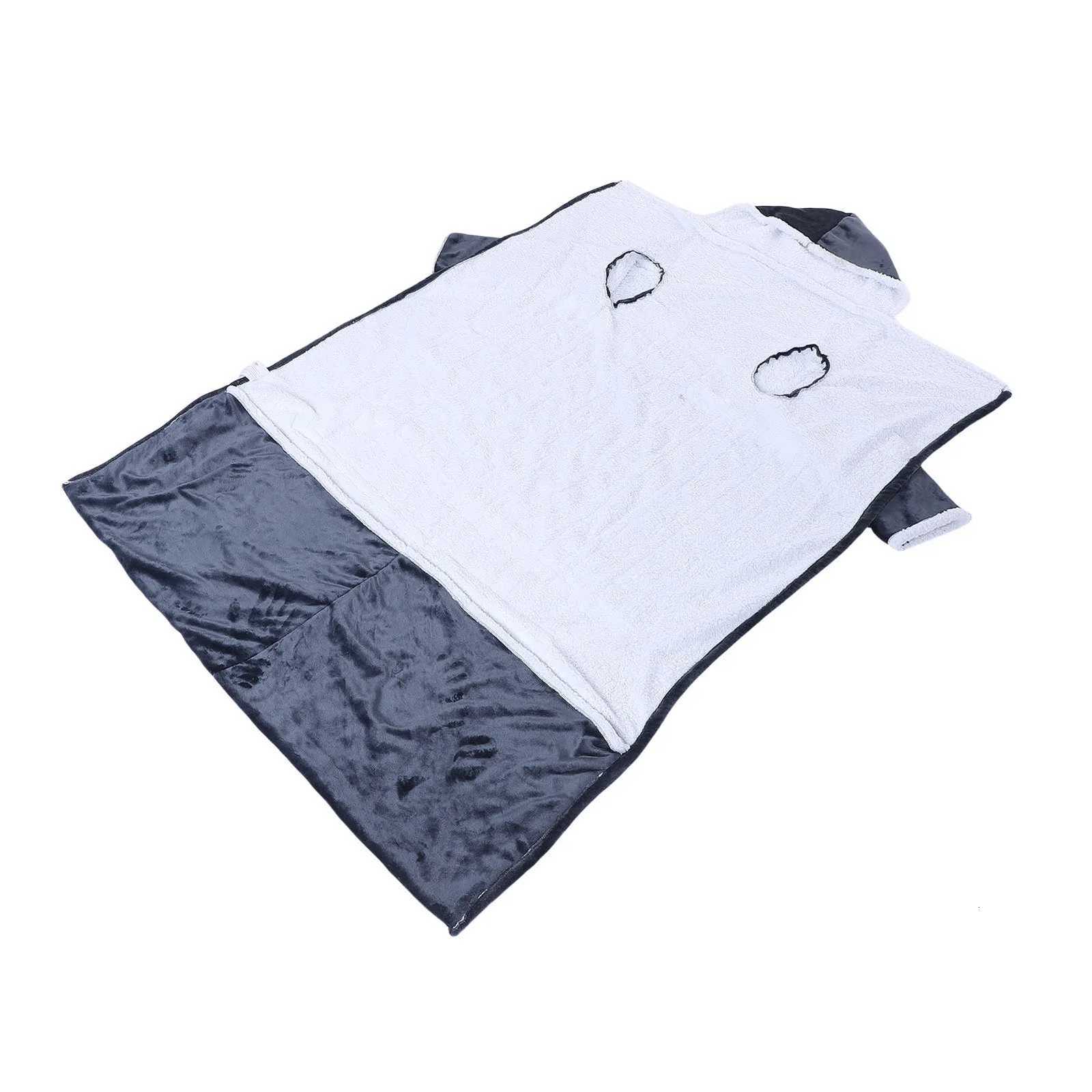 Heated Blanket with Sleeves Hood and Foot Pocket Flannel 10 Heating Levels Electric Wearable Blanket with 3 Time Settings Y251212