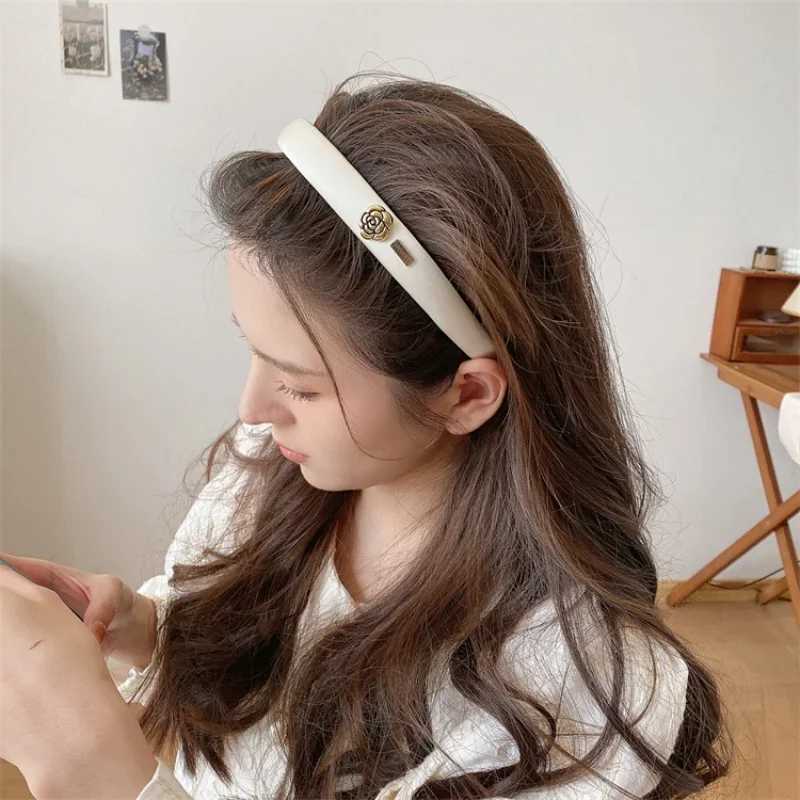 Vintage lia band Ladies Elegant Fashion Girls Vintage Sponge band Y251213