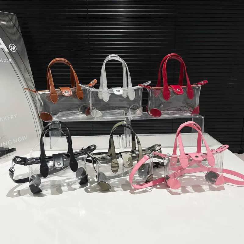 Crossbody Bag for Women Jelly Bag Transparent Bag Fashionable Women Shoulder Bags Casual Versatile Purse and Handbags SacT251213