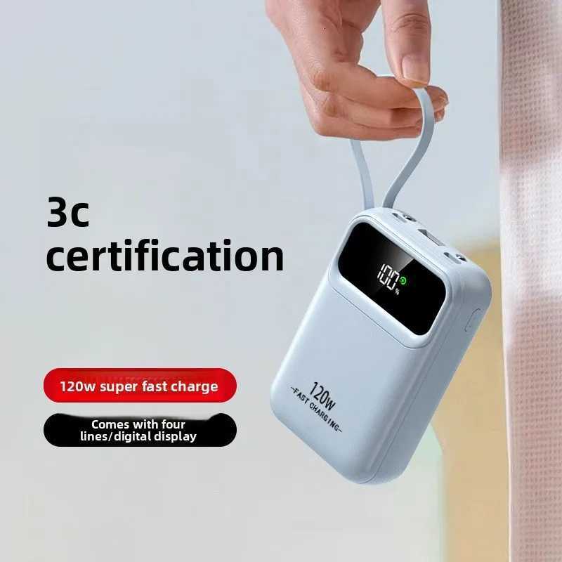 20000 MAh New 120W er Fast Charging Portable Power BankWith LED Power Display Suitable For Most ElectronicExternal Battery H251213