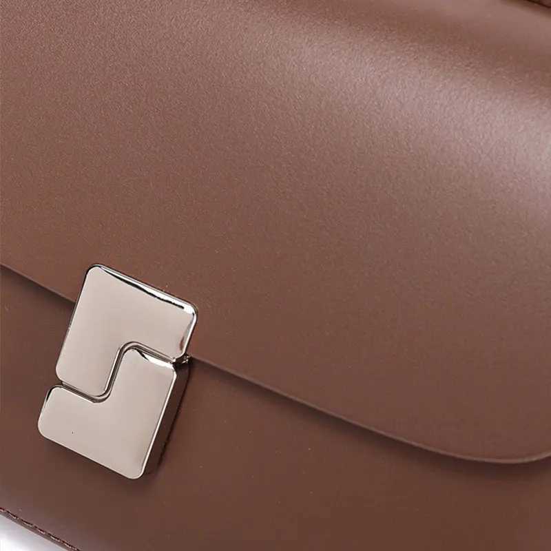 Luxury Designer Womens Bag New Split Cow Leather Crossbody Square Bags Women Handbags Fashion Cowhide High Quality Shoulder BagT251213