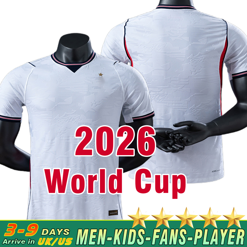 2026 World Cup England soccer jerseys SAKA KANE BELLINGHAM PALMER euro jersey home away goalkeeper fans player adult kids kit football shirts