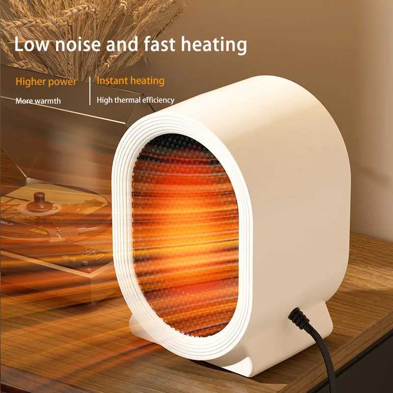 Electric Heater Instant Heating Portable Desktop Quick Heating Warm Air Blower Mini Warmer Machine For Winter Home Office Indoor Y251213
