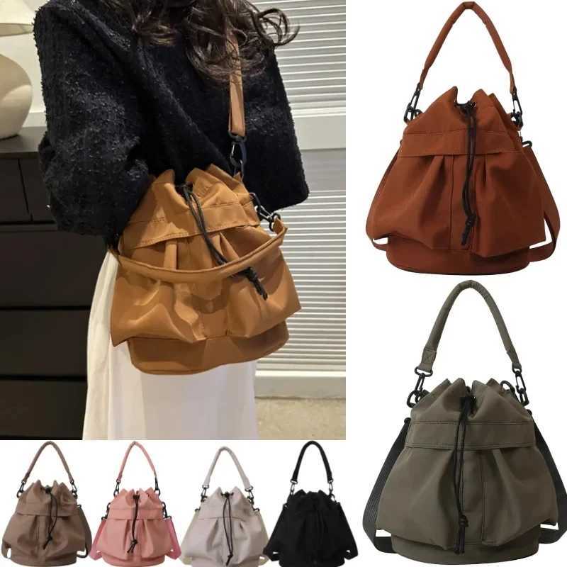 Fashionable Crossbody Bags for Women Shoulder Bag Large Capacity Oxford Women Bucket Bag Purse and HandbagsT251213