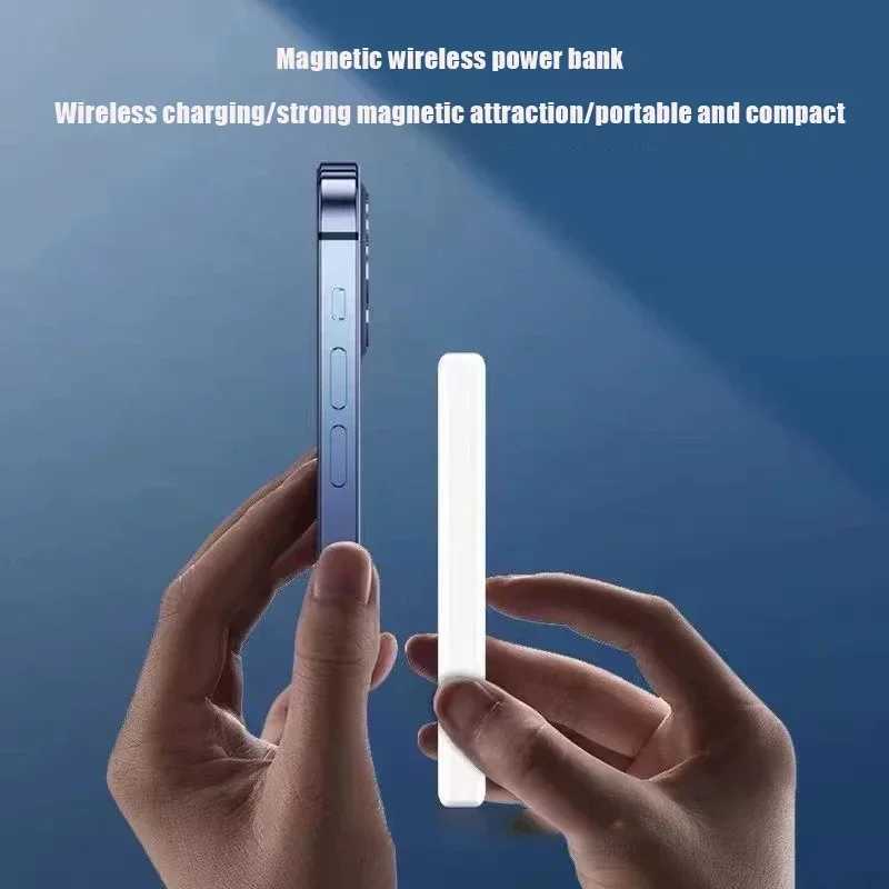 Magnetic Wireless Charger Power Bank External Battery Charging 10000mAh for iPhone 15 14 13 12 Poverbank H251213