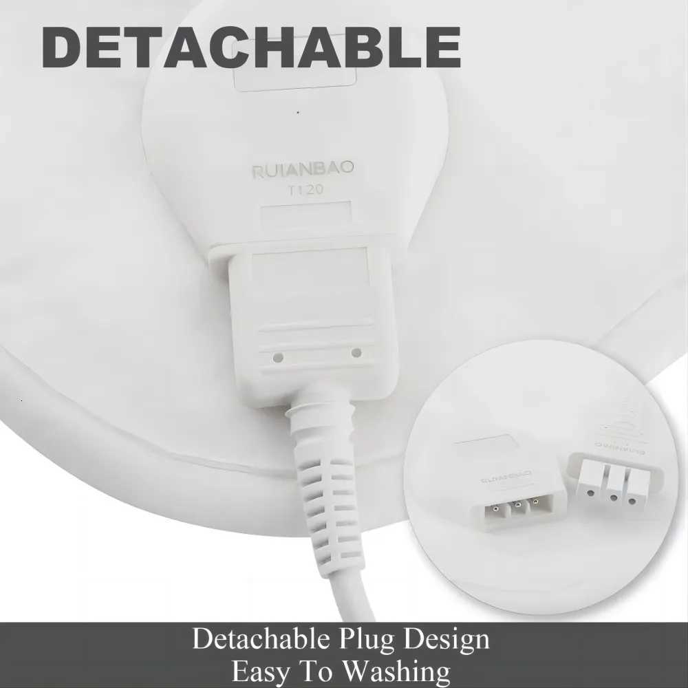 RUIANBAO Heated Blanket Electric Blanket Timer Heated Pad 220V 15080cm Thermal Mattress Winter Body Warmer Heated Bed Warmer Y251212