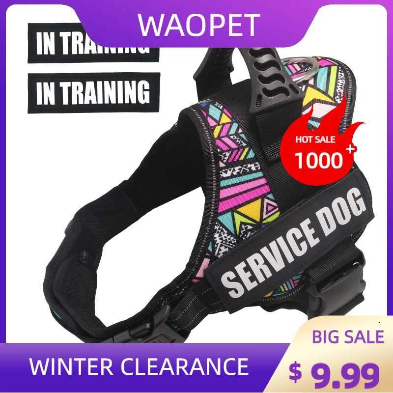 Favorite Pet Dog Harness Service Dog And Emotional Support Harness Vest With Removable Reflective Patches For Large Medium Puppy M251213