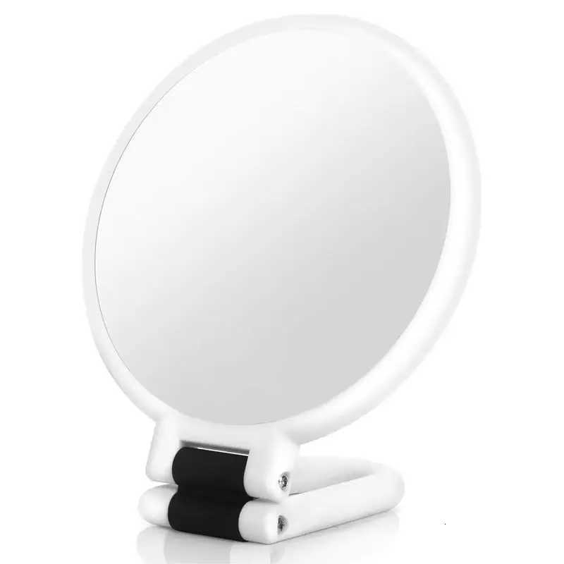 10/15/20/30X Magnifying Mirror Potable Hanheld Makeup Mirrors with Handle Adjustable Rotation Double Side Vanity Cosmetic MirrorT251213