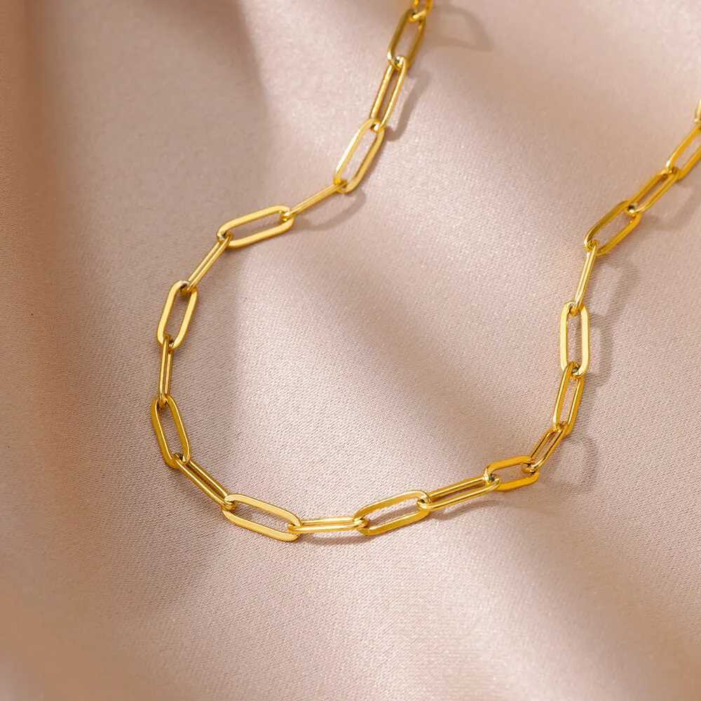 Stainless Steel Chain Anklets for Women Gold Color Ankle Waterproof Anklet Summer Beach Boho Jewelry Accessories Gift M251213