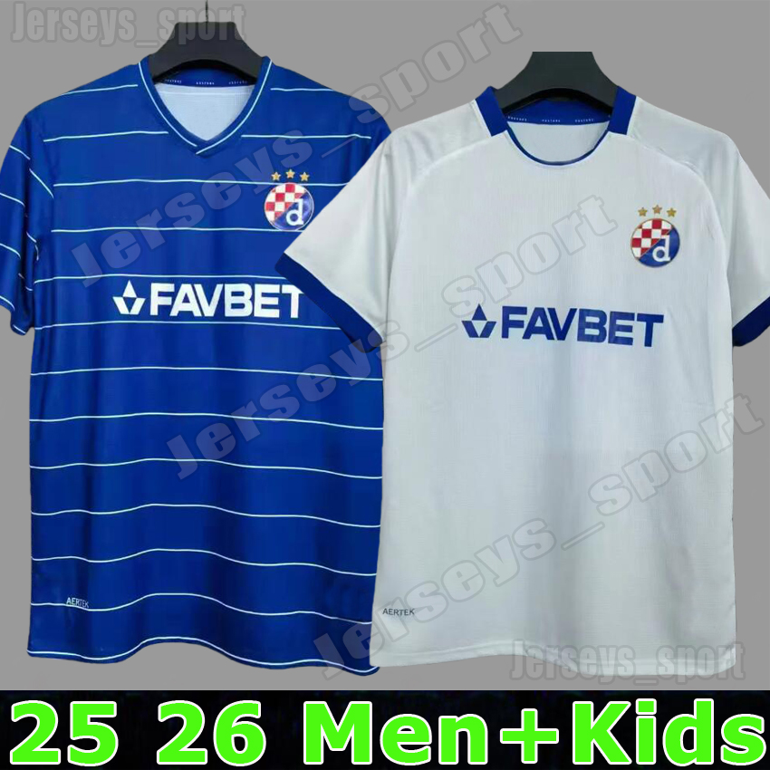 XXXL 4XL 25 26 GNK Dinamo Zagreb Soccer Jerseys KULENOVIC STOJKOVIC LJUBICIC VILLAR Men Uniforms 2025 2026 TORRENTE THEOPHILE MMAEE S.DOMINGUEZ Football Shirts