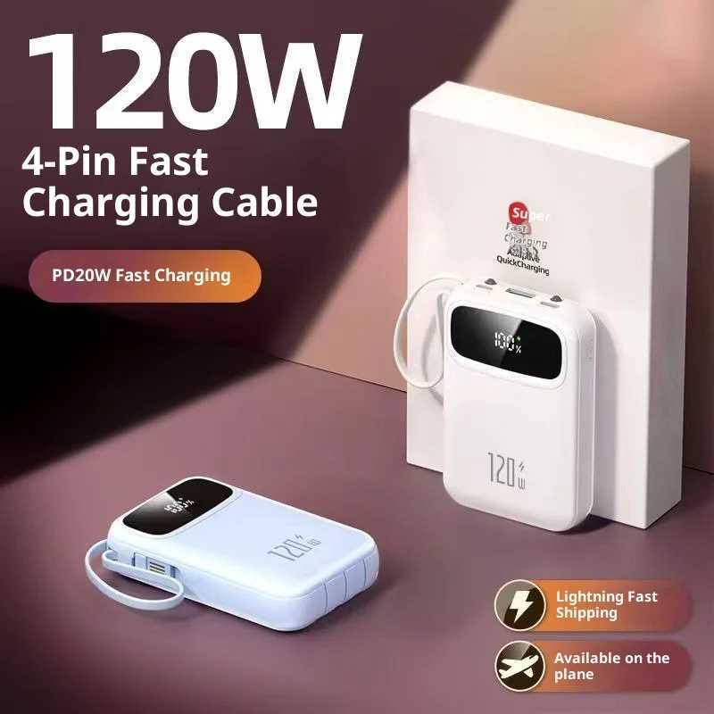 er fast charging power bank certified new 20000 mAh tra-large capacity corded mobile power ply high power H251213