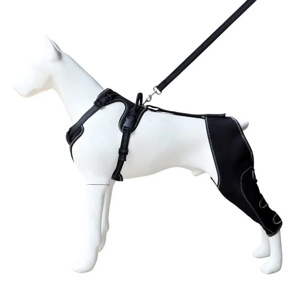 Dog Hip Brace Support for Knee Brace with Traction Rope Adjustable Design For Joints Pain Lick Prevention for Large Dogs M251213