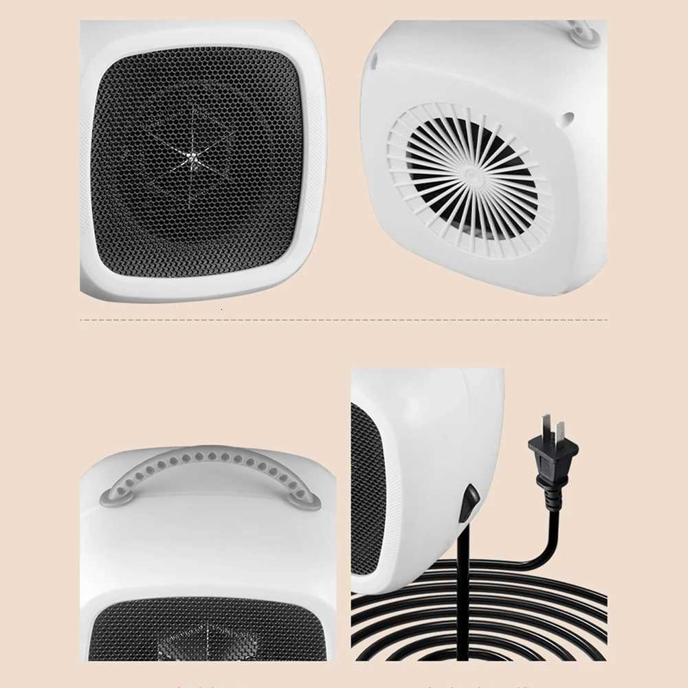500W 220V 50hz Mini Electric Heater Household Desktop Radiator Warm Air Heater Heating Technology for Living Room Bedroom Y251213