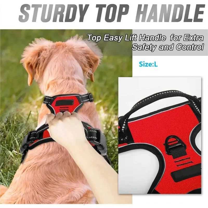 Dog Collar Harness Set Adjustable Leather Puppy Vest Leash Matching Accessories for Small Medium Large Dog Pet Essentials M251213