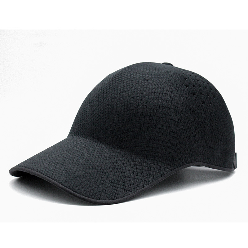 Custom-made seamless baseball caps, solid color, cross-border outdoor custom-made breathable duckbill caps.
