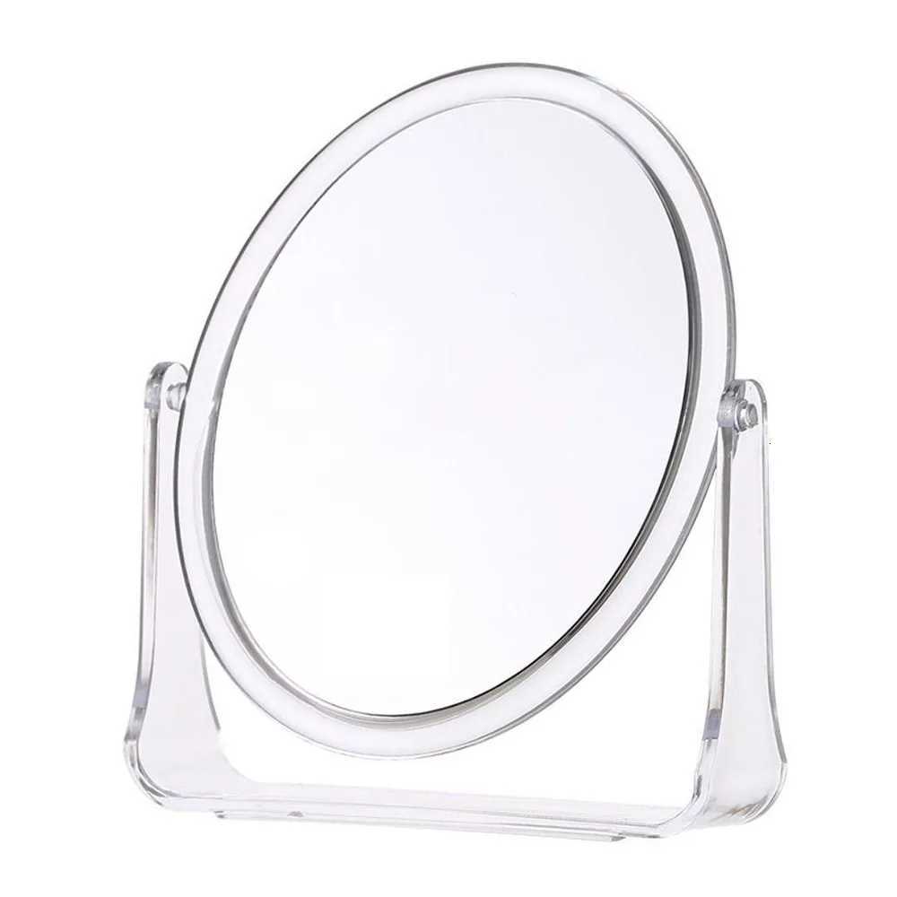Fashion 360 Rotating Cosmetic Mirror Double Sided with Stand Dressing Mirror High-definition Beauty MirrorT251213