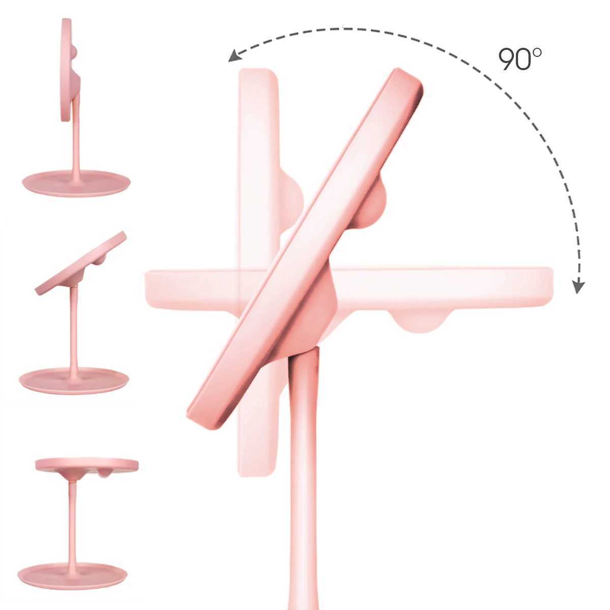 The New Makeup Mirror With Light White Led Daylight Makeup Mirror Detachable/Storage Base 3 Modes Mirror With Light GiftT251213
