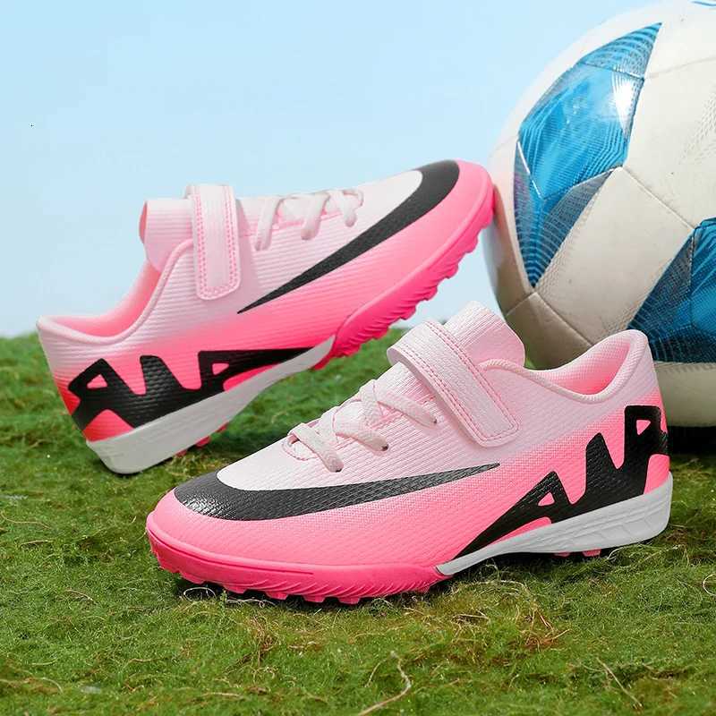 Kids Football Boots Society Cleats Soccer Shoes Professional Indoor Football Field Boots Children Original Sneakers Boys MatchW251213