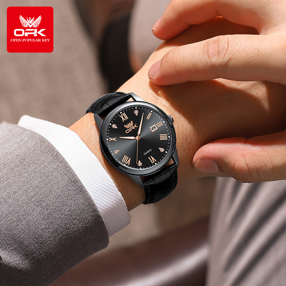 OPK Designer Men's Watches Are Available For Free Wholesale. They Are Fashionable, Versatile, Simple, Waterproof, Calendar, Quartz And Men's