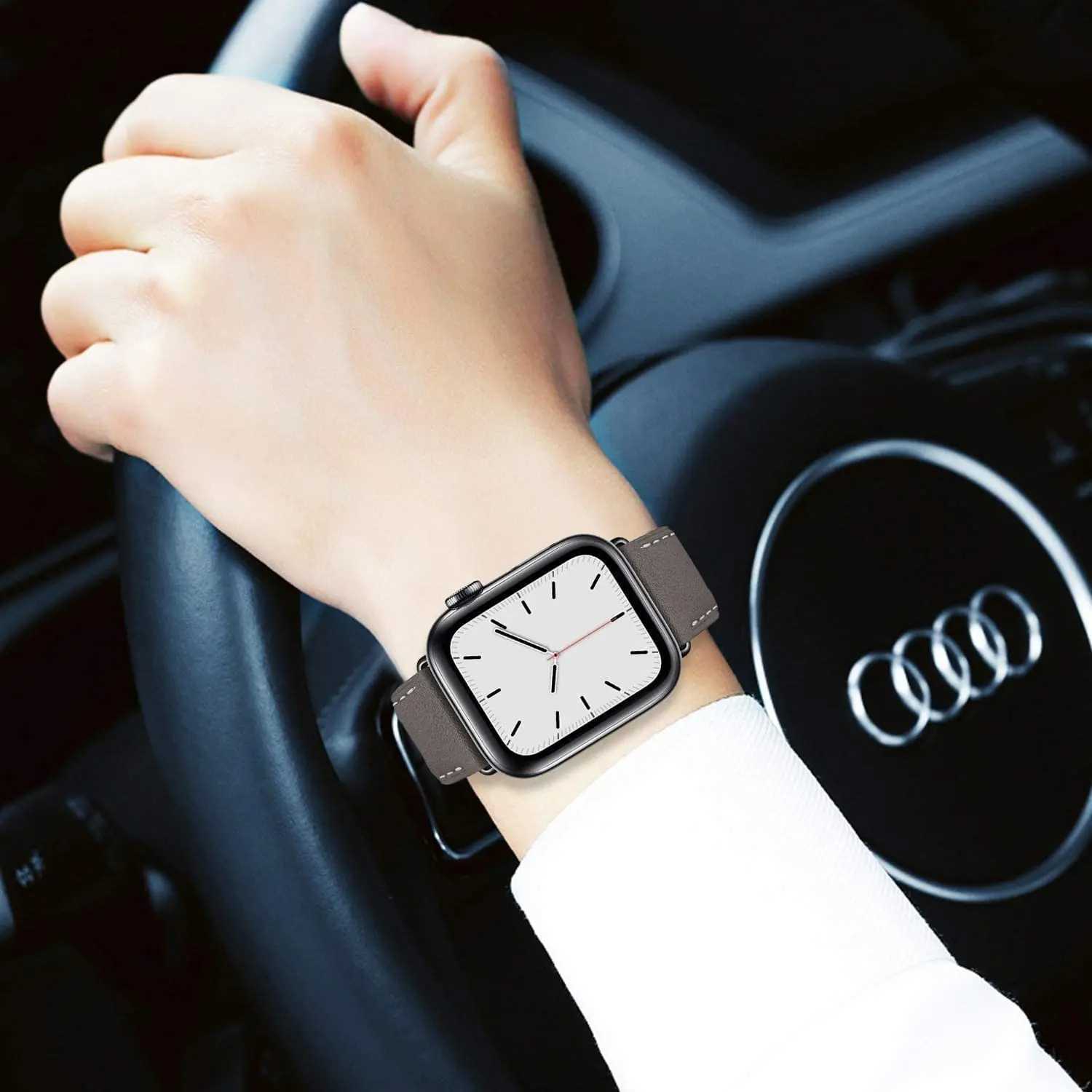 Leather band For Apple watch Strap 44mm 49mm 45mm 42mm 41mm 40mm Single Tour correa bracelet iWatch series 7 8 6 SE 5 4 9 ultra Y251212