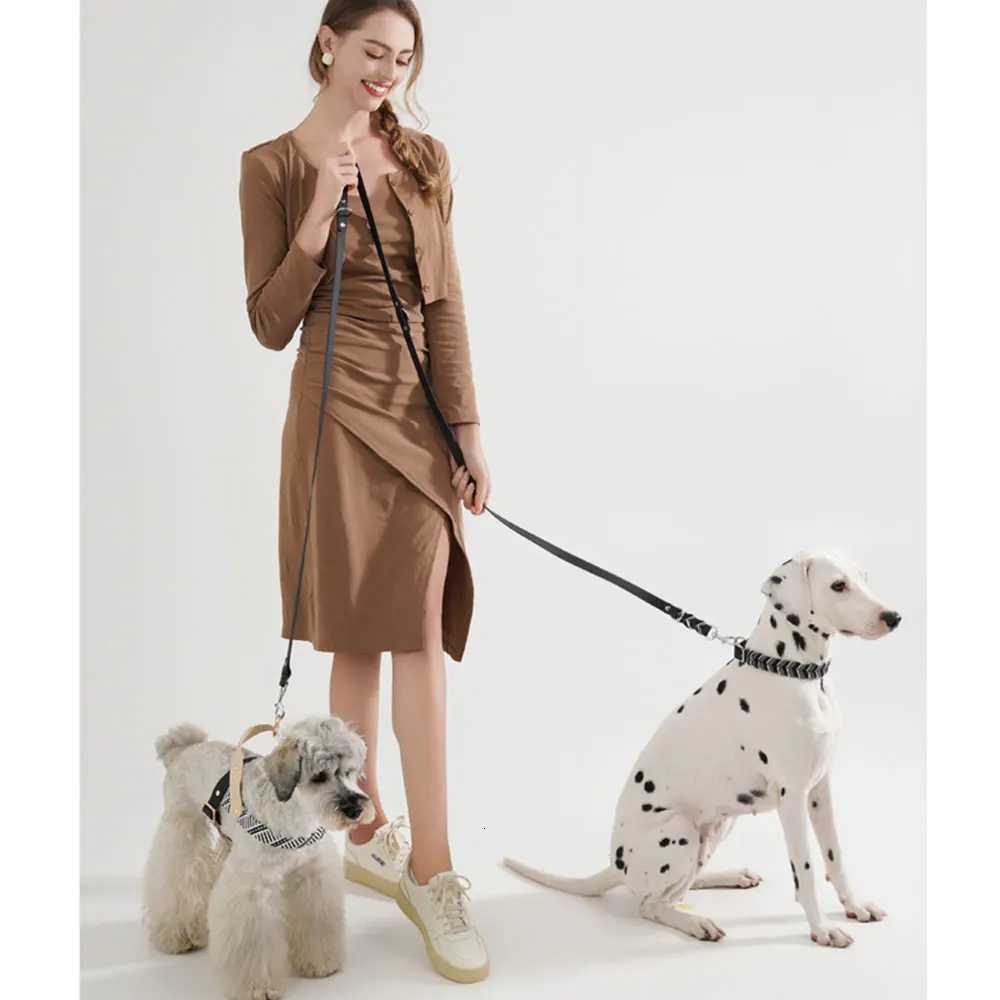 Dog Leashes Solid Durable And Super Tensile Force Dog Rope Colorful Multifunctional Luxury Handmade Leash For Medium Large Dogs M251213