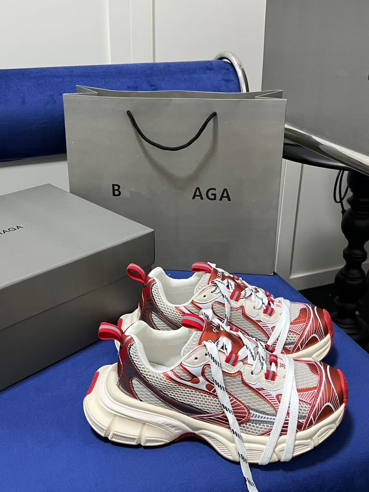 Casual Shoes French luxury brand classic dad shoes designer fashionable sports shoes high-quality anti slip and height increasing couple shoes
