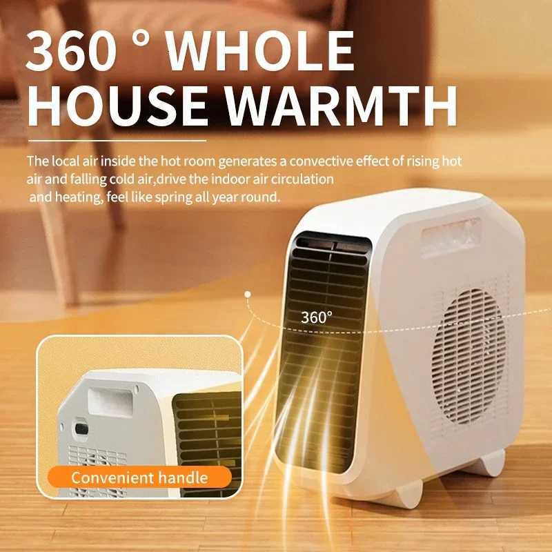 Home Mini Heater Dormitory Office Home Desktop Portable Heater Safe and Energy-saving Heating Quickly Warm The Whole House Y251213