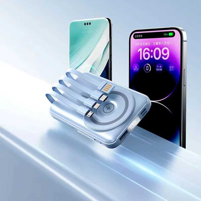 Wireless magnetic power bank 225W er fast charging 10000mAh suitable for watches mobile power banks lightweight and thin H251213