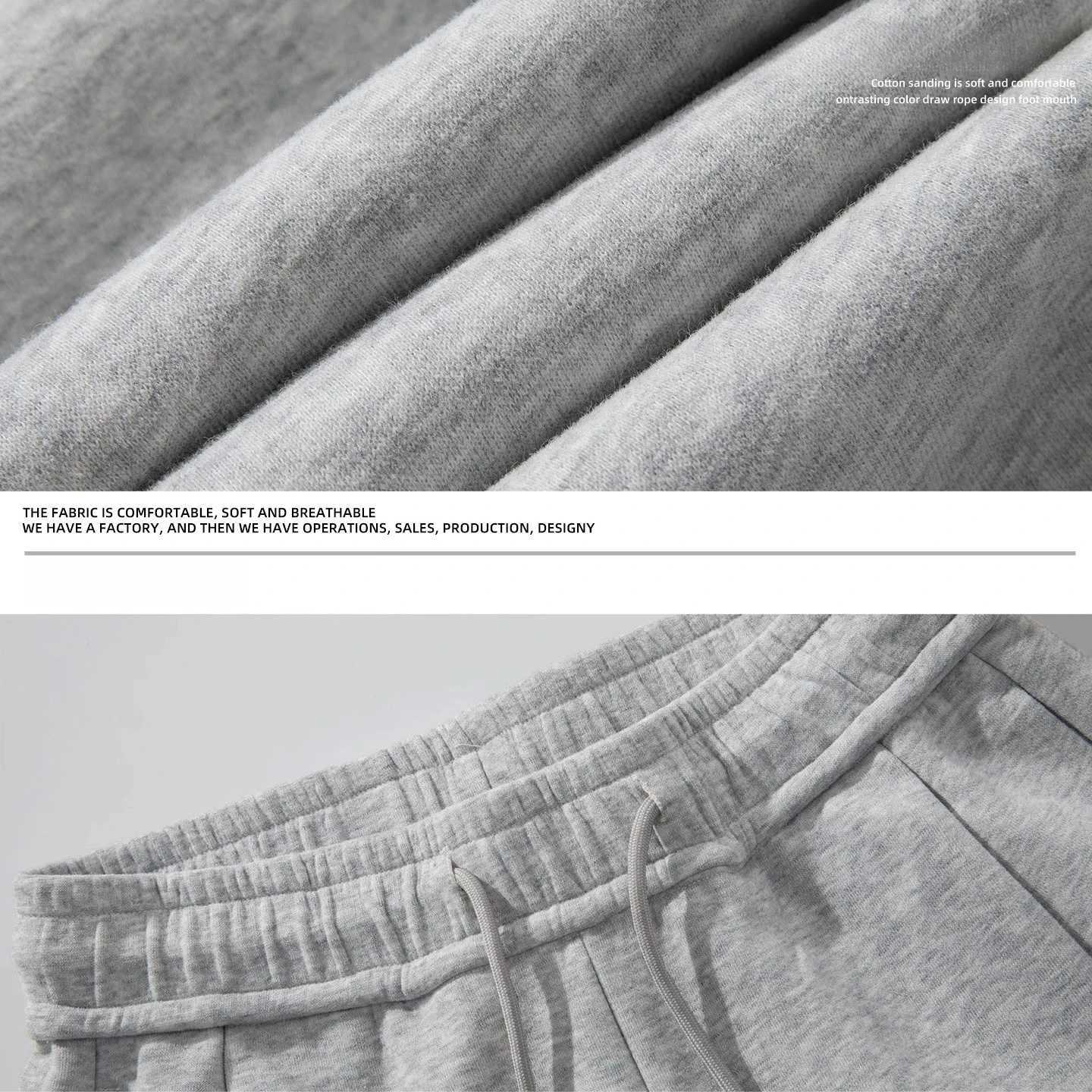 Mens Autumn Winter Wide-Leg Sweatpants - Tapered Cuff Dropped Crotch Harcoal Gray Black M-XXXL X251213