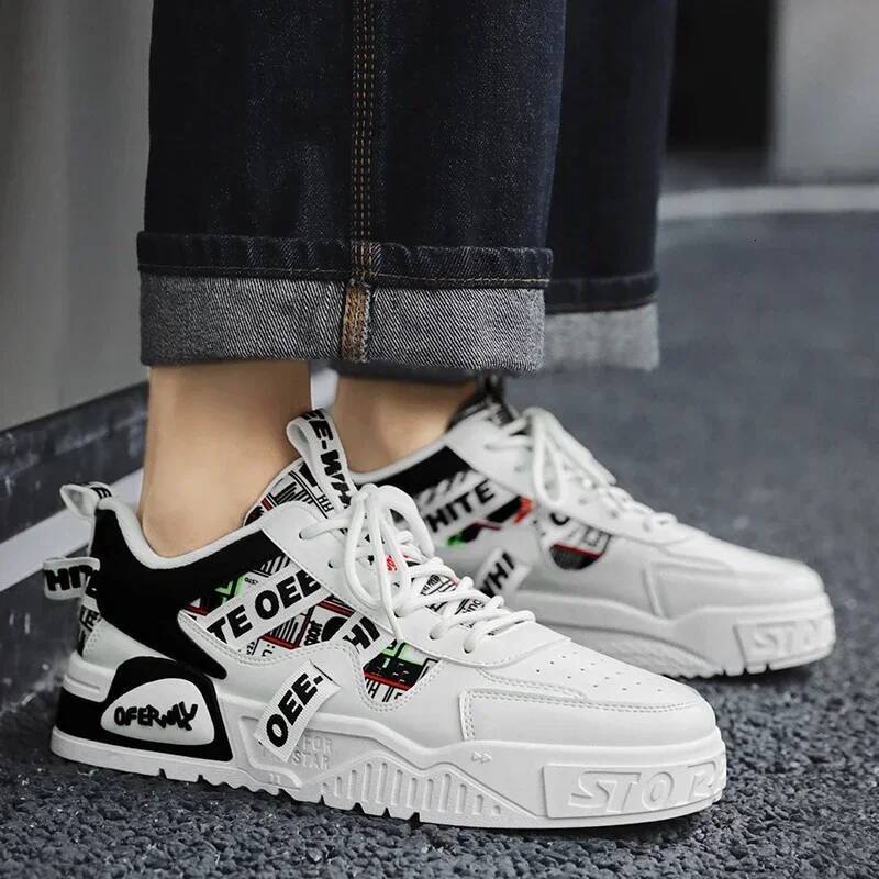 New Skateboard Mens Shoes Summer Sneakers Leather Casual Fashion Outdoor Running Sports Hiking Tennis Platform Designer Luxury ddmykukumalu