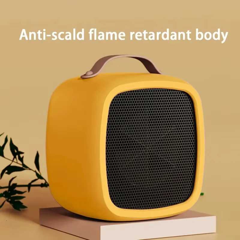 500W Portable Small Space Heater Fast Heating Lightweight Desktop Warm Air Heater Indoor Office Household Warmer Fan 2024 Y251213