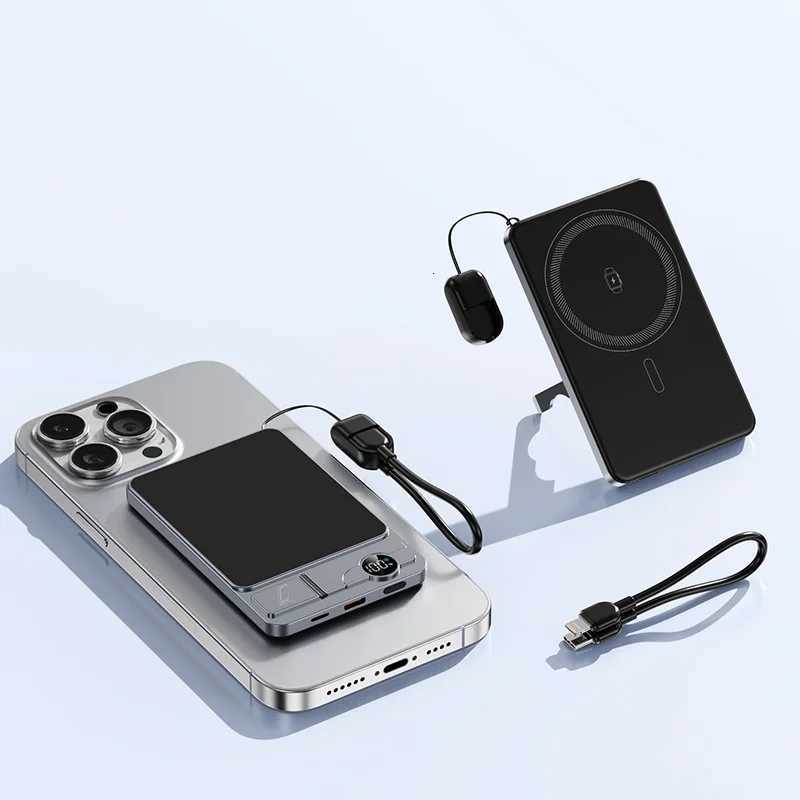 15W Magnetic Wireless Power Bank 225W Fast Charging for iwatch 9 Portable Charger for iPhone Powerbank 10000mAh H251213