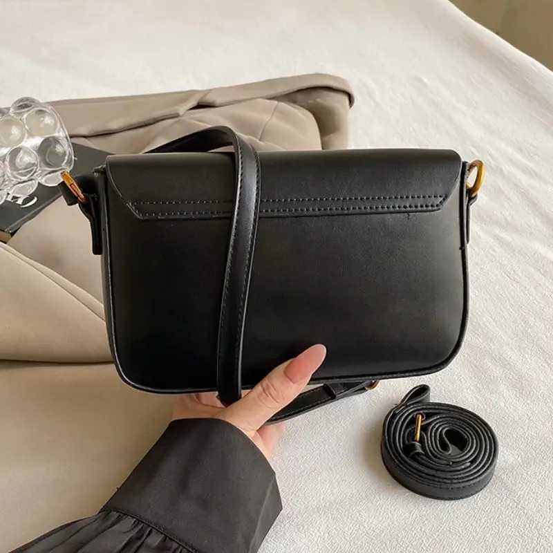 Leather Shoulder Bag Purse for Women - Fashion Crossbody Bags Underarm Bag Small Square Satchel HandbagT251213