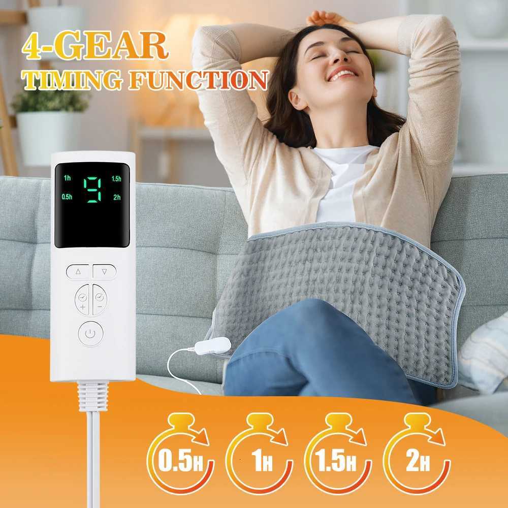 Electric Heating Pad for Cramp Menstrual Hand Foot Winter Warmer 9 Temperature Heated Blanket Office Mat Home Use Legs Warming Y251212