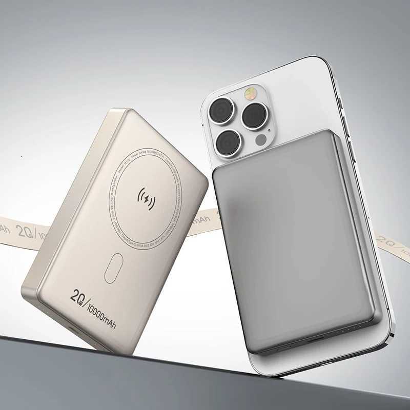 Magnetic Power Bank 100000mAh Slim Wireless Portable External Battery Powerbank for IPhone 17 16 2025 H251213