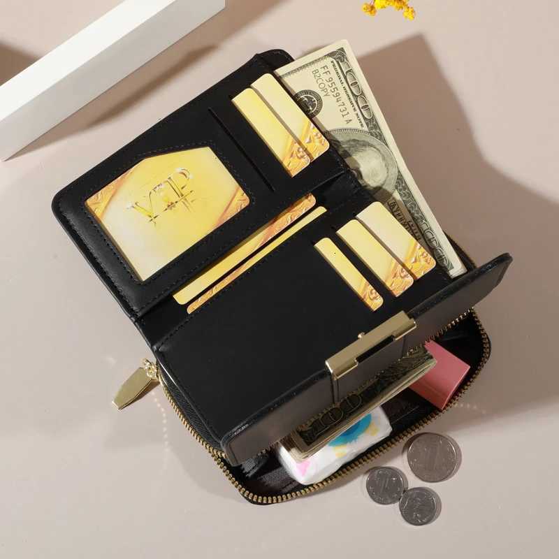 2024 New Wens Wallet Wens Short Korean Editi Lg Mti Card Fiable Versatile Change Bag Handheld Wallet Card Bag Y251213