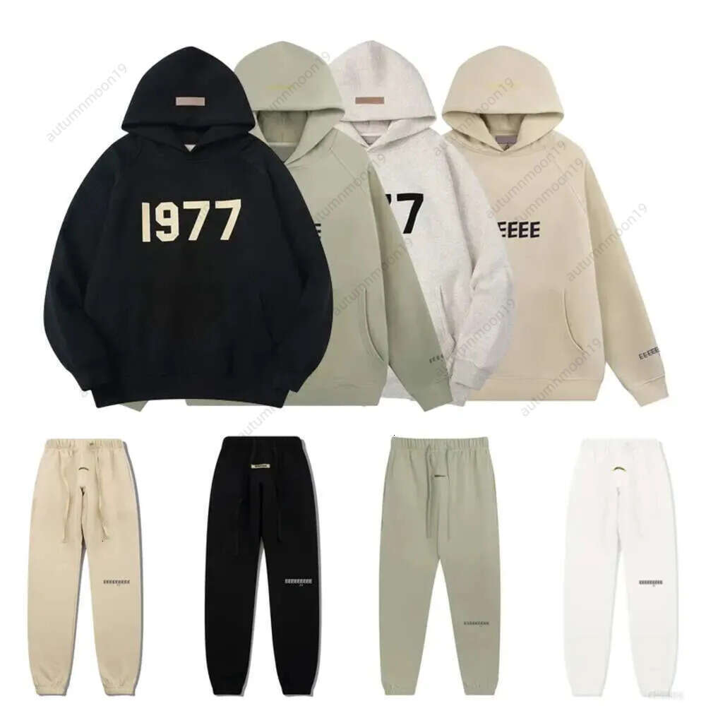essential tracksuit Warm Hoodies essentials High Quality Streetwear Pullover Sweatshirts Loose Jumper cf4